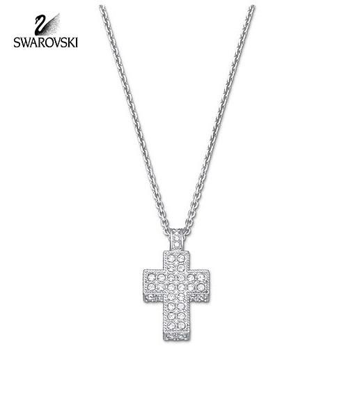 Swarovski Clear Crystal Cross Pendant Necklace Rhodium Plated 5020060 - Swarovski Crystal Cross Pendants Swarovski Clear Crystal Cross Pendant Necklace Rhodium Plated 5020060 - Swarovski Crystal Cross Pendants