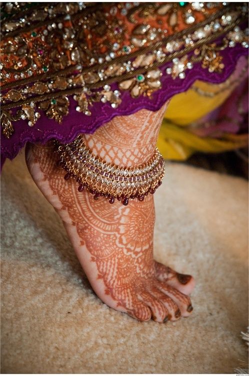 Beautiful anklet design hot sale