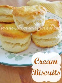 2-INGREDIENT CREAM BISCUITS (+Video) | The Country Cook