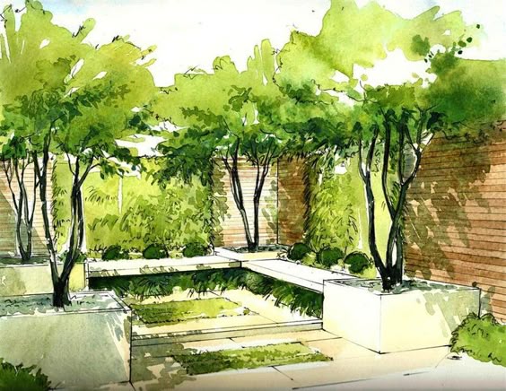 Landscape Architecture Drawing Techniques jardin : orlÉans | loup&co | land | pinterest | sketches Landscape Architecture Drawing Techniques jardin : orlÉans | loup&co | land | pinterest | sketches