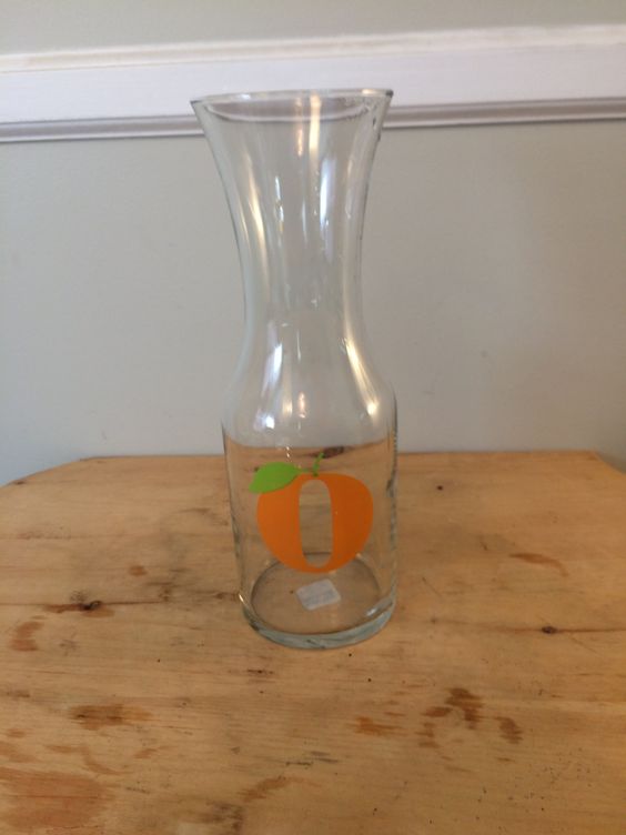 Retro Style Crate And Barrel Orange Juice Carafe Juice Pitcher Etsy Crate And Barrel Carafe Crates