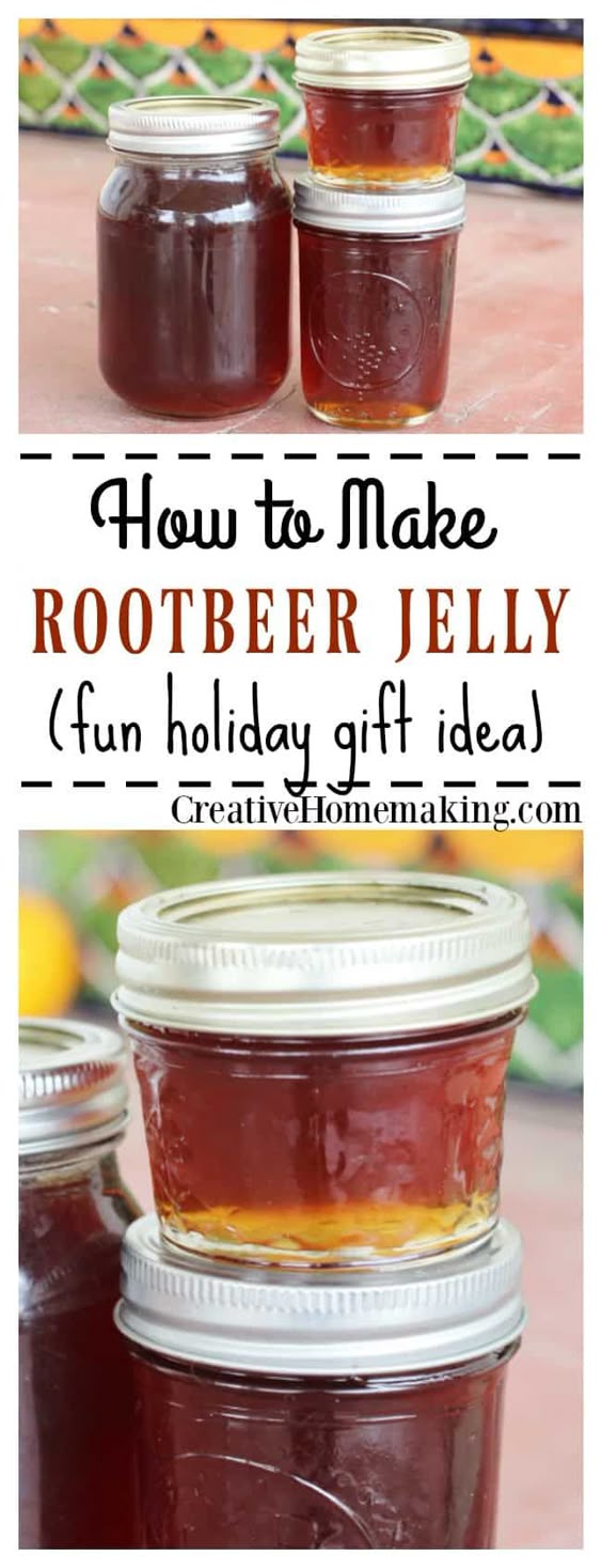 Canning Rootbeer Jelly