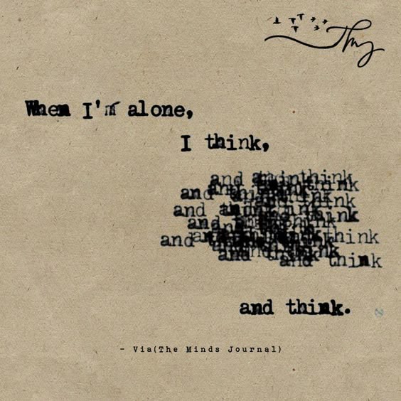 When I\'m Alone