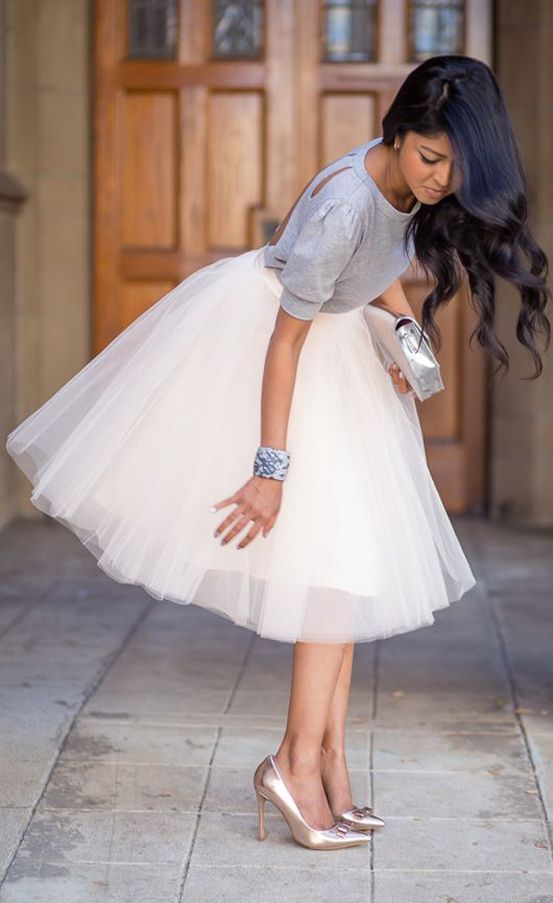 10 Totally Awesome Wedding Trends You Need To Know About Tulle 10 Totally Awesome Wedding Trends You Need To Know About Tulle Skirts Bridal Showers And Rehearsal Dinners