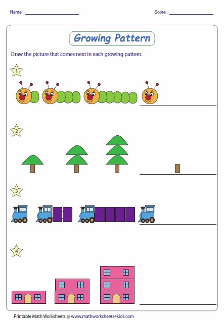 pin on pattern worksheet