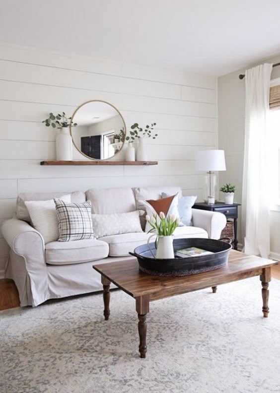 14 Farmhouse Living Rooms With Charming Country Style | Hunker