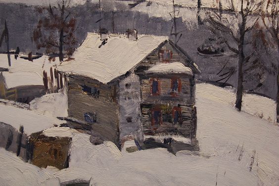Фрагмент картины Варичева И.М.