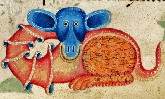 Luttrell Psalter, England ca. 1325-1340 (British Library, Add 42130, fol. 196r)