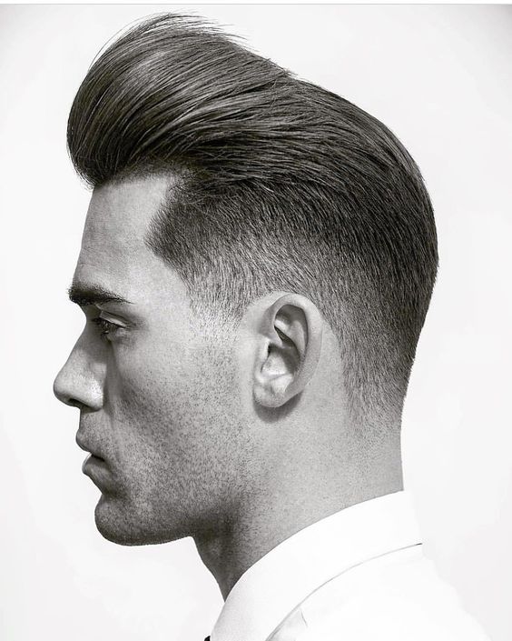 pompadour fade