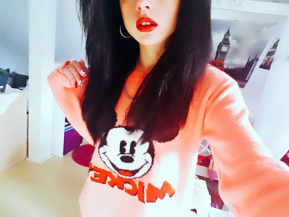 Feinstrickpullover Feinstrickpullover Micky Maus