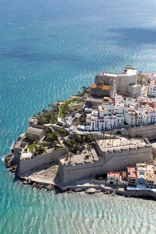 Peñiscola Castellón De La Plana España Spanje Reizen Bezienswaardigheden
