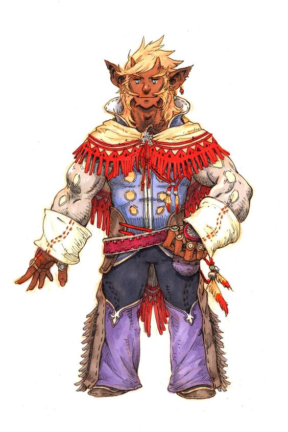 Inktober #30 - FFTA2 Cid by eoghankerrigan on DeviantArt