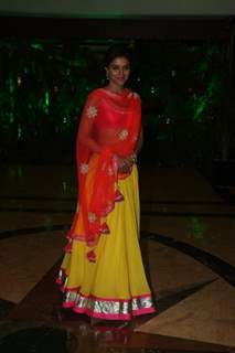 Asin Thottumkal at Ritesh Deshmukh & Genelia Dsouza Sangeet ceremony at Hotel TajLands End in Mumbai Media