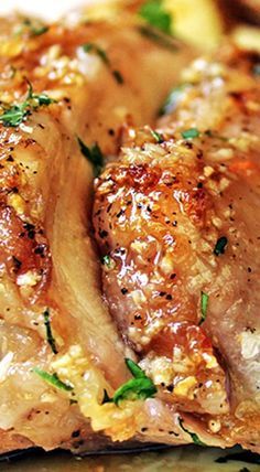 Brown Sugar Garlic Pork with Carrots & Potatoes