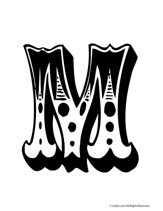 Circus Bubble Letters to Print Circus Bubble Letter M – Craft Jr Circus Bubble Letters to Print Circus Bubble Letter M – Craft Jr