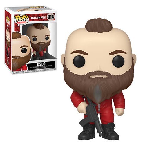 Buy La Casa De Papel Oslo Pop Vinyl Figure At Entertainment Earth Mint Condition Guaranteed Free Shipping On Eligible Purchase Vinyl Figures Vinyl Funko Pop