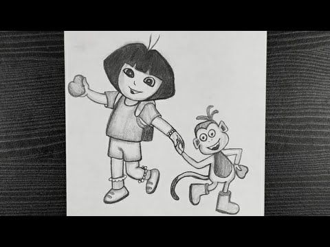 20 Top Drawing dora sketch for Kindergarten