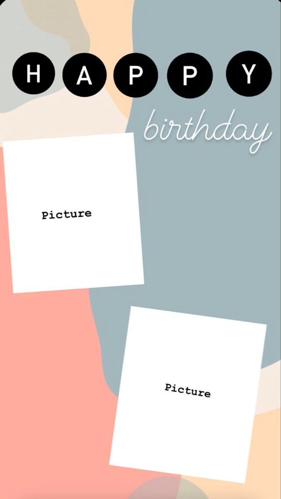 plantillas | Birthday template, Happy birthday template, Happy birthday posters