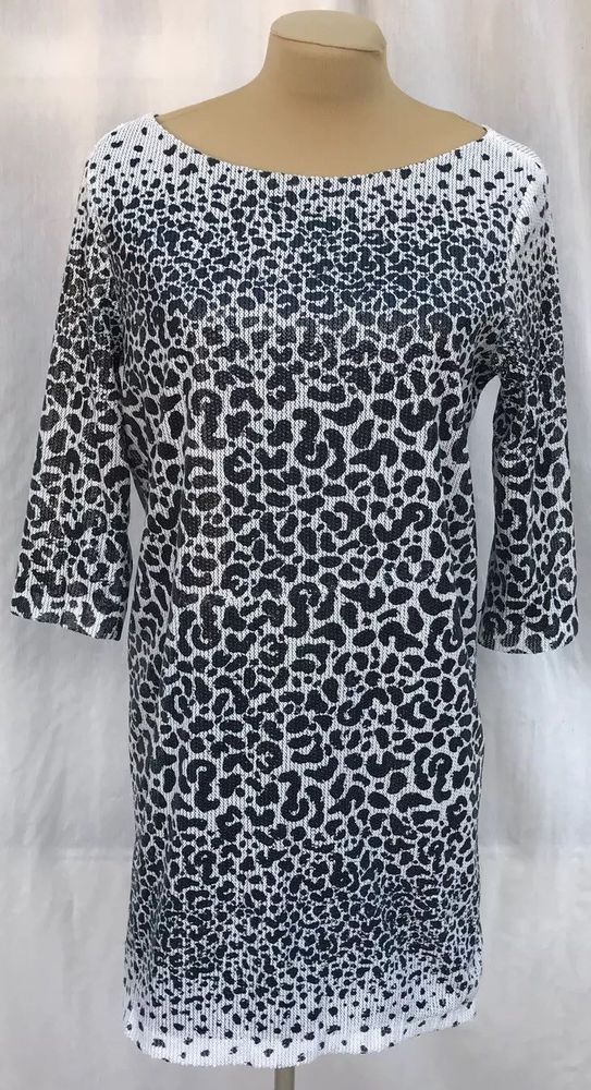 Pomodoro Leopard Print Velvet Dress 11854