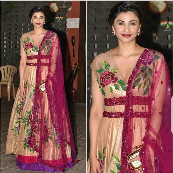 Daisy Shah in Seem Khan Outfit