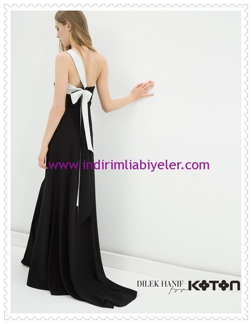 Koton Sirti Fiyonk Detayli Uzun Siyah Abiye Elbise Siyah Abiye Elbise The Dress Koton Sirti Fiyonk Detayli Uzun Siyah Abiye Elbise Siyah Abiye Elbise The Dress
