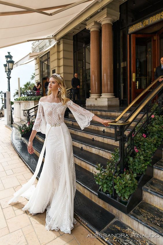 Stunning Italian made wedding gowns