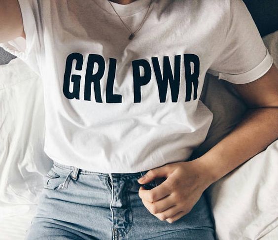 This GRL PWR t-shirt is made of premium quality ring spun cotton for a soft feel and comfortable fit. Each design is hand printed on the t-shirt through screen printing methods. Screen printing allows the design to properly adhere to the t-shirt without the risk of cracking or