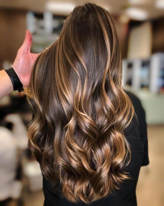 Blackhair Long Hair Styles Hair Styles Balayage Hair