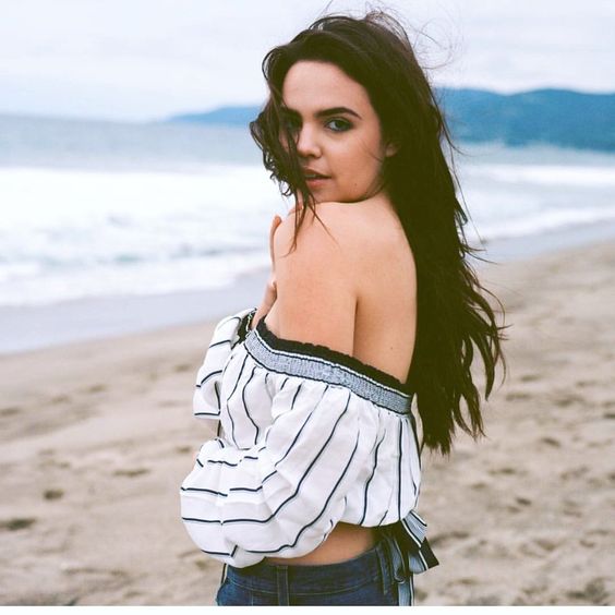 At the beach : BaileeMadison