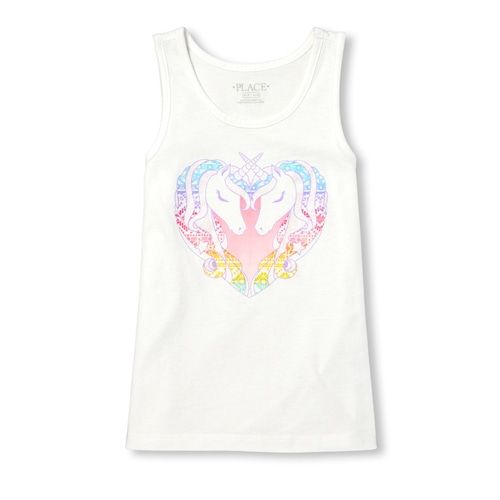 The Childrens Place Girls Matchable Tank Tops