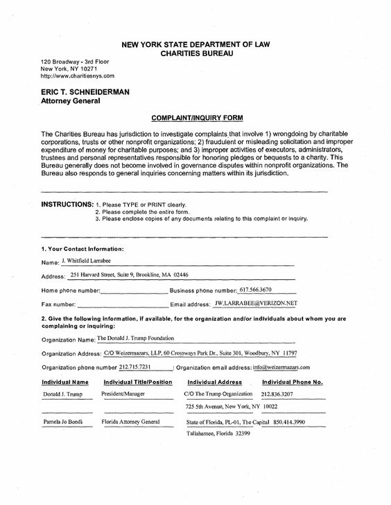 This complaint, filed on June 29, 2016 by J Whitfield Larrabee - quantitative analyst resume This complaint, filed on June 29, 2016 by J Whitfield Larrabee - quantitative analyst resume