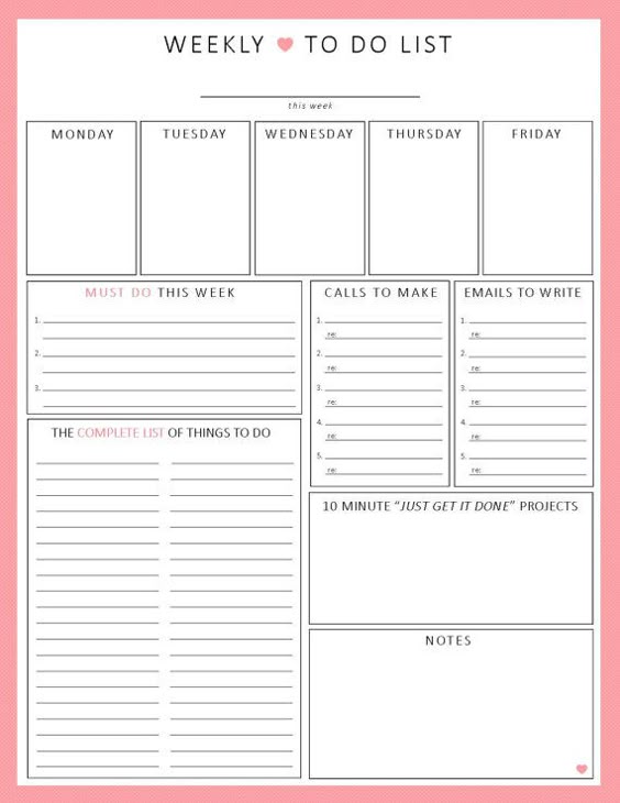 12 best To Do Lists images on Pinterest Planner ideas, Happy - free daily planner download 12 best To Do Lists images on Pinterest Planner ideas, Happy - free daily planner download