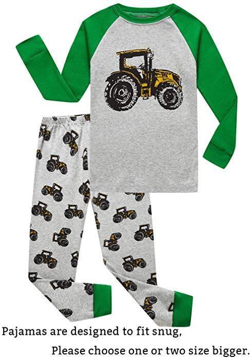 Baby Pajama Set Boys Girls Snug fit Pjs Cute Kids Toddler Nightmare Sleepwear
