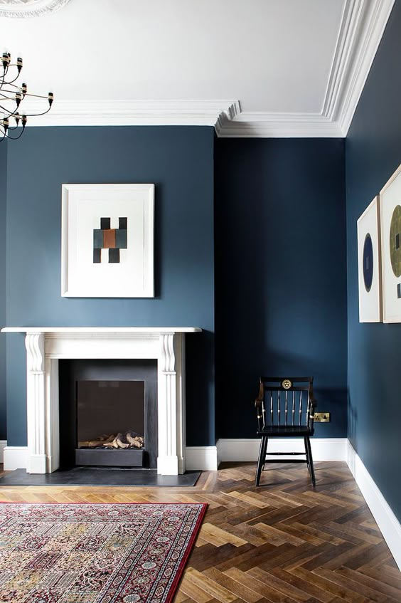 Suzie Mc Adam #thedesignseeker, Marine Living Room, Hague Blue #hague #living #LivingRoomThemes #marine #suzie #thedesignseeker