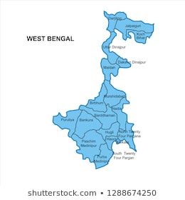 Gujarat Map Graphic Vector Stock Vector (Royalty Free) 1288637941