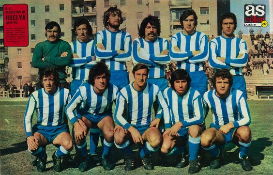 247 Real Club Recreativo De Huelva 75 76 Football Kits Football Team Retro Football