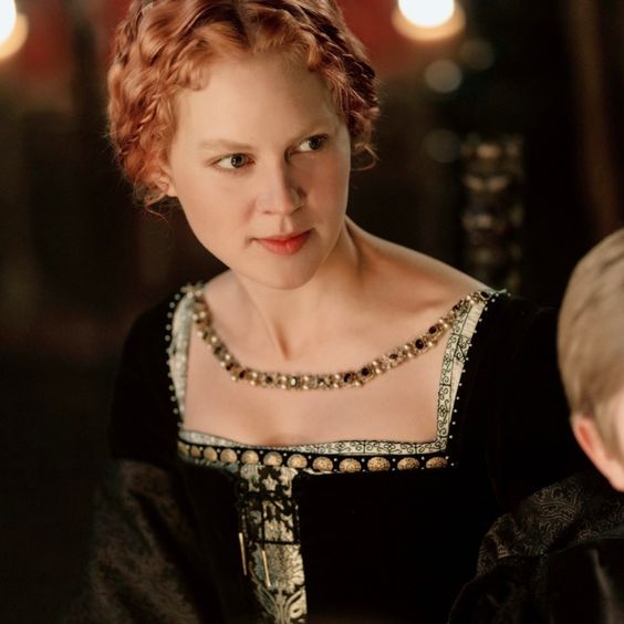 you look for dead men’s shoes — Alicia von Rittberg in Becoming Elizabeth...
