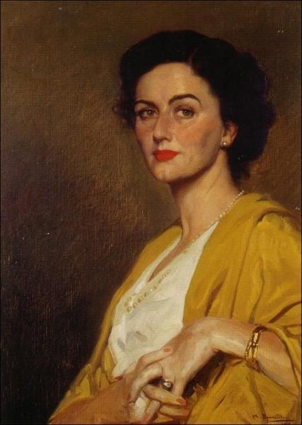 Manuel Benedito Vives ( Valencia1875-1963) Retrato de Mauricia Fernández Urrutia