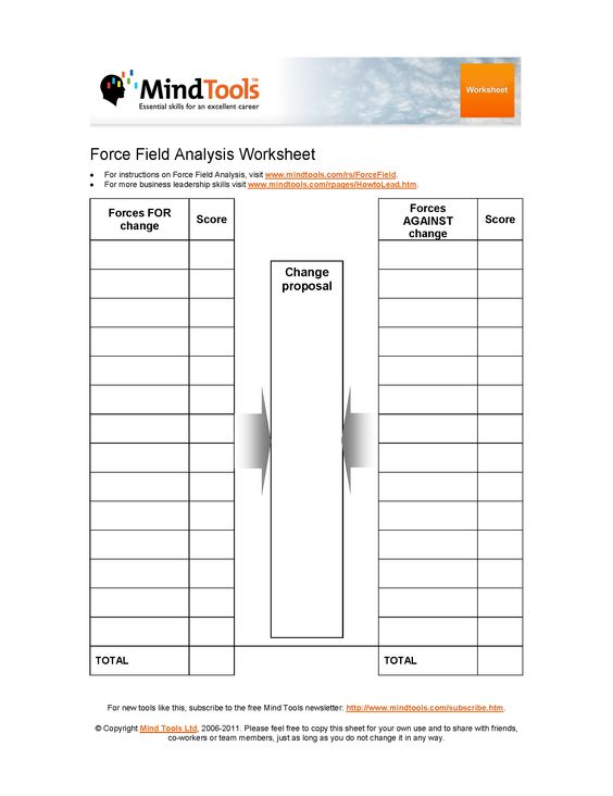 MindTools provides a Force Field analysis template to guide the - project stakeholder analysis template MindTools provides a Force Field analysis template to guide the - project stakeholder analysis template