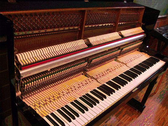 Interior Piano Vertical Piano
