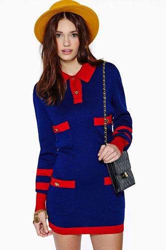 Nasty Gal Vintage Vintage Chanel, even with the hefty price tag, is still vintage Chanel. And, Nasty Gal's got a lot more where that came from. In fact, it has hundreds of vintage gems safely tucked within its regular retail. Chanel Valérie Wool Dress $2,200, available at Nasty Gal.