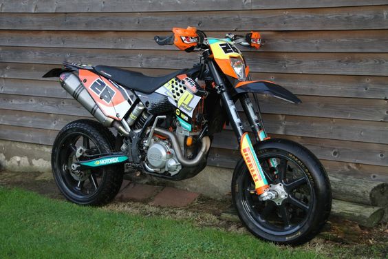 KTM EXC 520 Old dog, new tricks build