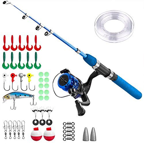 Kids Fishing Pole,Light and Portable Telescopic Fishing R Kids Fishing Pole,Light and Portable Telescopic Fishing R