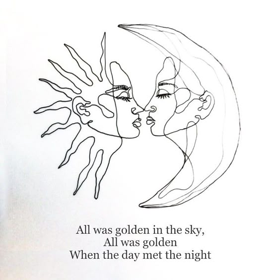 When the day met the night 🌃🌄 on We Heart It