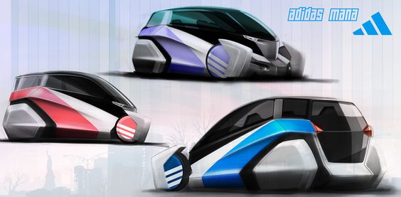 Electric Car Concept on Behance