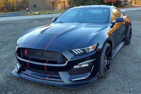 2018 Ford Mustang Shelby GT350R (#JR042, Shadow Black, 5.2L "Voodoo" V8, 6-speed)