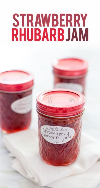 Strawberry Rhubarb Jam
