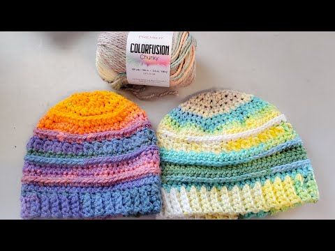 Herringbone Half Double Crochet Hat Tutorial Youtube Crochet Hat Tutorial Crochet Hats Crochet