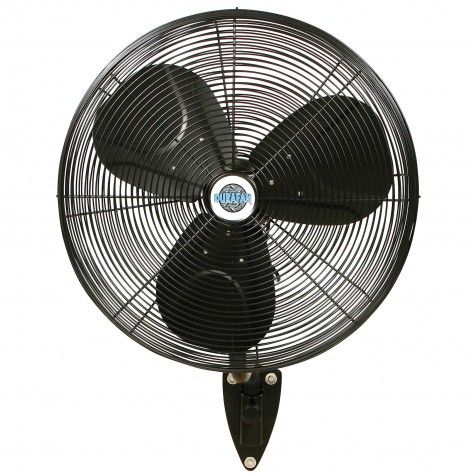 Durafan 24 Indoor Outdoor Oscillating Wall Mount Fan Black Mounted Fans Durafan 24 Indoor Outdoor Oscillating, Best Outdoor Oscillating Fan Wall Mount