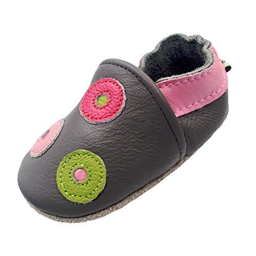 iEvolve Baby Girls Boys Shoes Baby Toddler Soft Sole Prewalker First Walker Crib Shoes Baby Moccasins